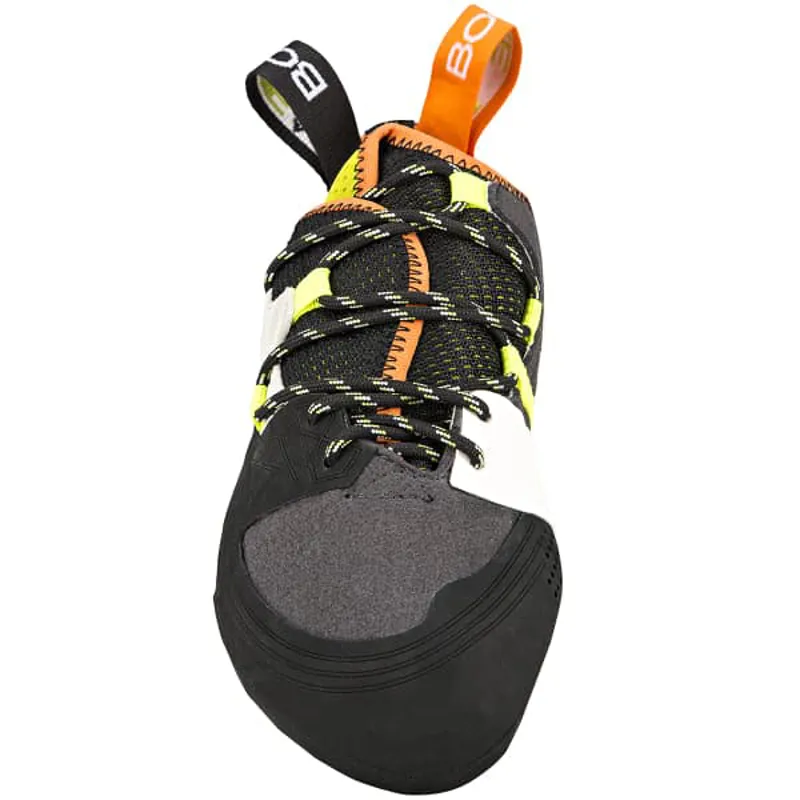 Boreal Crux Lace Women's Climbing Shoe in Orange/White-2